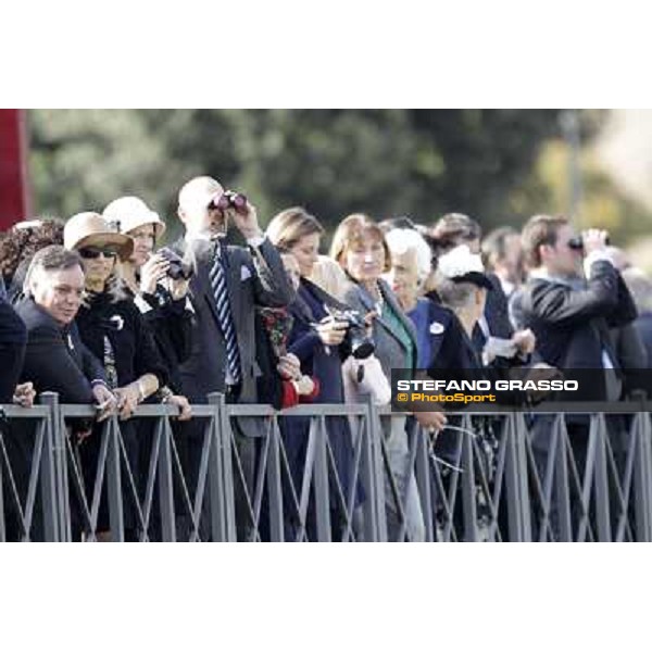 guests at Capannelle racecourse Rome, 23rd oct. 2011 ph.Stefano Grasso
