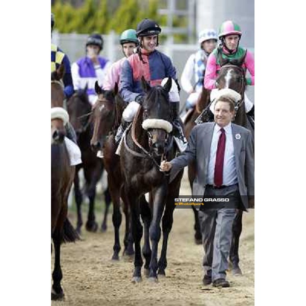 Salvatore Limata with Carlo Fiocchi on Christian Love after the Premio Nearco Rome, 23rd oct. 2011 ph.Stefano Grasso