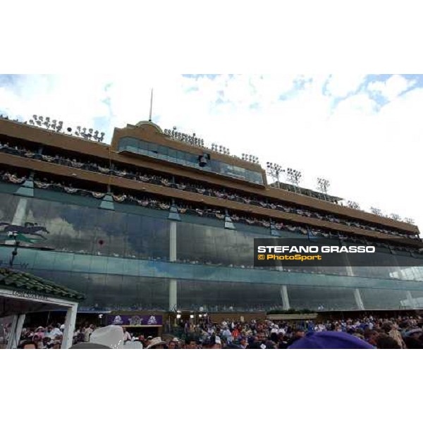 the Grandstand of Lone Star PArk Dallas 30th october 2004 ph. Stefano Grasso