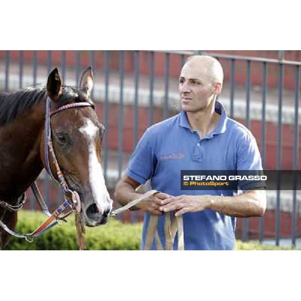 Star Kodiak walking after winning the Premio Ubaldo Pandolfi Rome, 23rd oct. 2011 ph.Stefano Grasso