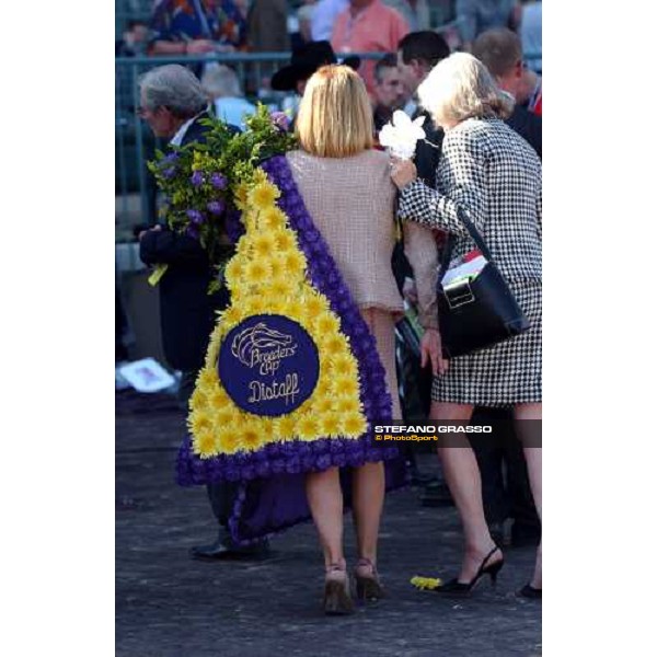 owners of Sweet Catomine, winner of Breeder\'s Cup Juvenile Fillies Dallas 30th october 2004 ph. Stefano Grasso