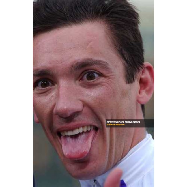 Frankie Dettori winner with Wilko of Bessener Trust Breeders\' Cup Juvenile Dallas 30th october 2004 ph. Stefano Grasso