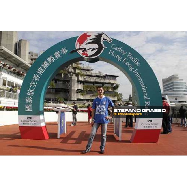 Morning trackworks at Sha Tin racecourse - Fabio Branca Hong Kong, 8th dec. 2011 ph.Stefano Grasso