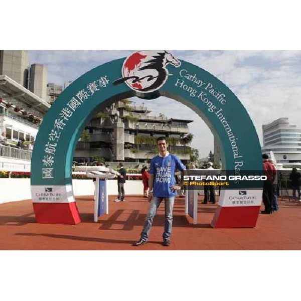 Morning trackworks at Sha Tin racecourse - Fabio Branca Hong Kong, 8th dec. 2011 ph.Stefano Grasso