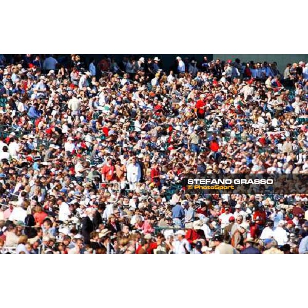 the crowd at Lone Star Park Dallas 30th october 2004 ph. Stefano Grasso