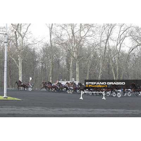 91° Prix d\'Amérique Marionnaud - start Paris - Vincennes racecourse , 29th january 2012 ph.Stefano Grasso