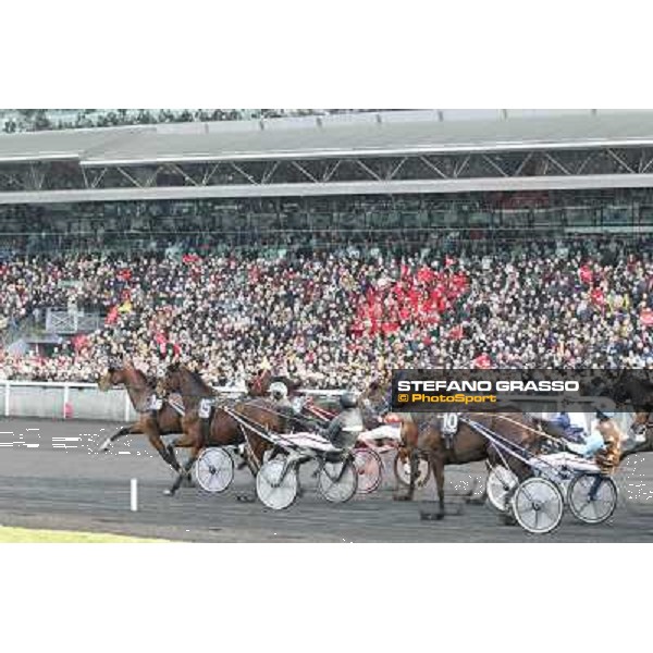 91° Prix d\'Amérique Marionnaud - Timoko - Lisa America Paris - Vincennes racecourse , 29th january 2012 ph.Stefano Grasso
