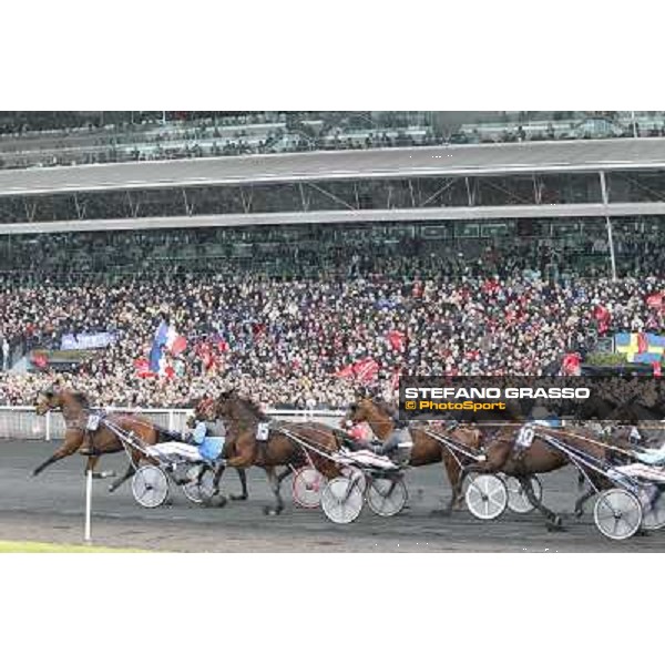 91° Prix d\'Amérique Marionnaud - Timoko - Lisa America Paris - Vincennes racecourse , 29th january 2012 ph.Stefano Grasso