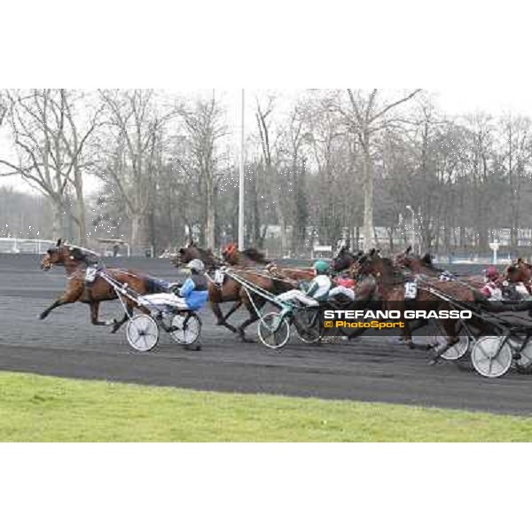 91° Prix d\'Amérique Marionnaud - Timoko - Lisa America - Maharajah Paris - Vincennes racecourse , 29th january 2012 ph.Stefano Grasso