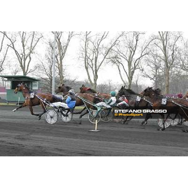 91° Prix d\'Amérique Marionnaud - Timoko - Lisa America - Maharajah Paris - Vincennes racecourse , 29th january 2012 ph.Stefano Grasso