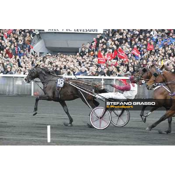 91° Prix d\'Amérique Marionnaud - Franck Nivard and Ready Cash Paris - Vincennes racecourse , 29th january 2012 ph.Stefano Grasso