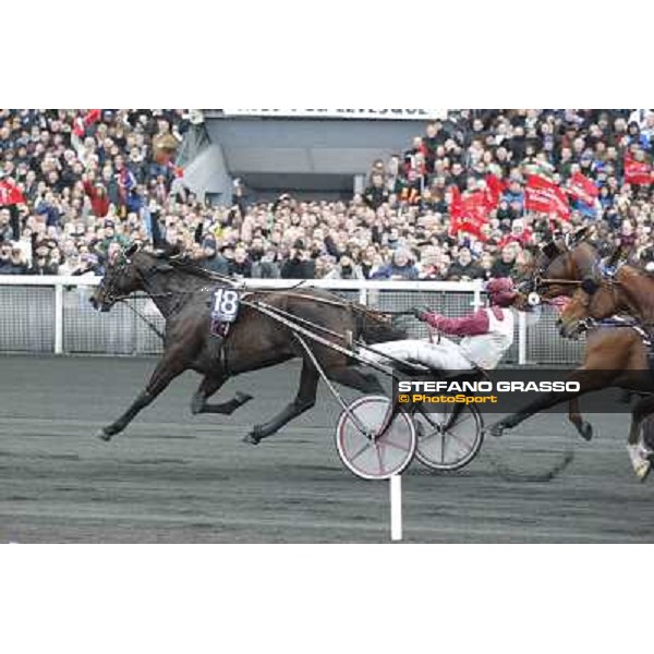 91° Prix d\'Amérique Marionnaud - Franck Nivard and Ready Cash Paris - Vincennes racecourse , 29th january 2012 ph.Stefano Grasso