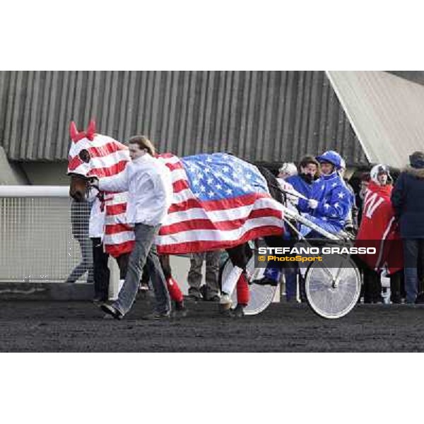 91° Prix d\'Amérique Marionnaud Paris - Vincennes racecourse , 29th january 2012 ph.Stefano Grasso