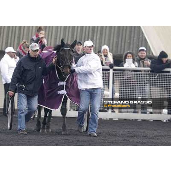 91° Prix d\'Amérique Marionnaud - Franck Nivard and Ready Cash Paris - Vincennes racecourse , 29th january 2012 ph.Stefano Grasso