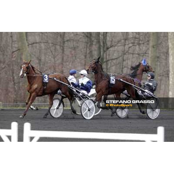 91° Prix d\'Amérique Marionnaud - Roxane Griff and Lisa America Paris - Vincennes racecourse , 29th january 2012 ph.Stefano Grasso