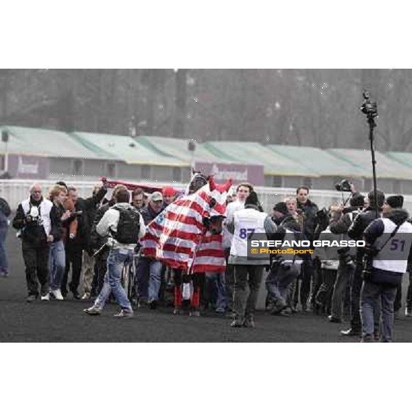 91° Prix d\'Amérique Marionnaud Paris - Vincennes racecourse , 29th january 2012 ph.Stefano Grasso