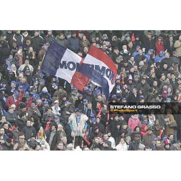Racegoers and supporters Paris - Vincennes racecourse , 29th january 2012 ph.Stefano Grasso