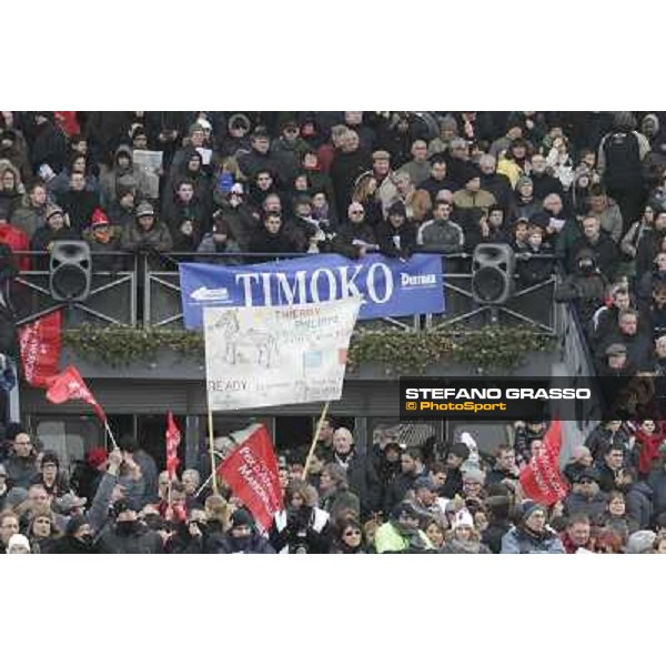 Racegoers and supporters Paris - Vincennes racecourse , 29th january 2012 ph.Stefano Grasso