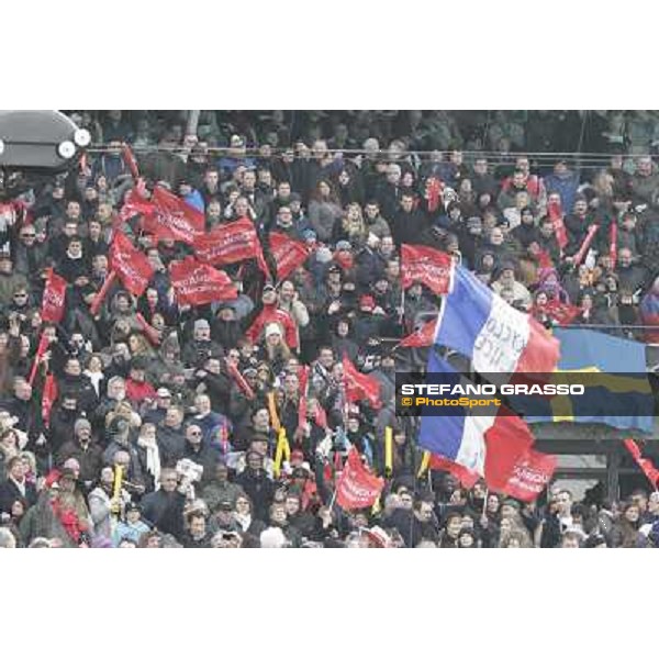 Racegoers and supporters Paris - Vincennes racecourse , 29th january 2012 ph.Stefano Grasso
