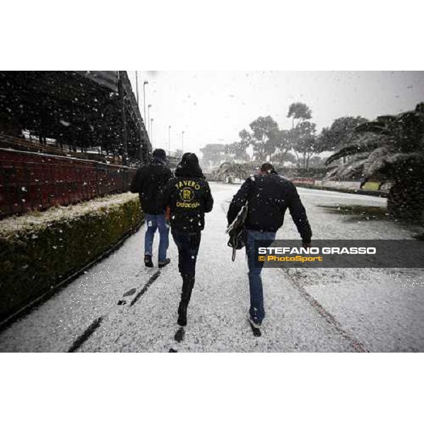 Rome Capannelle racecourse - Races cancelled ! Rome, 11th febr. 2012 ph.Stefano Grasso