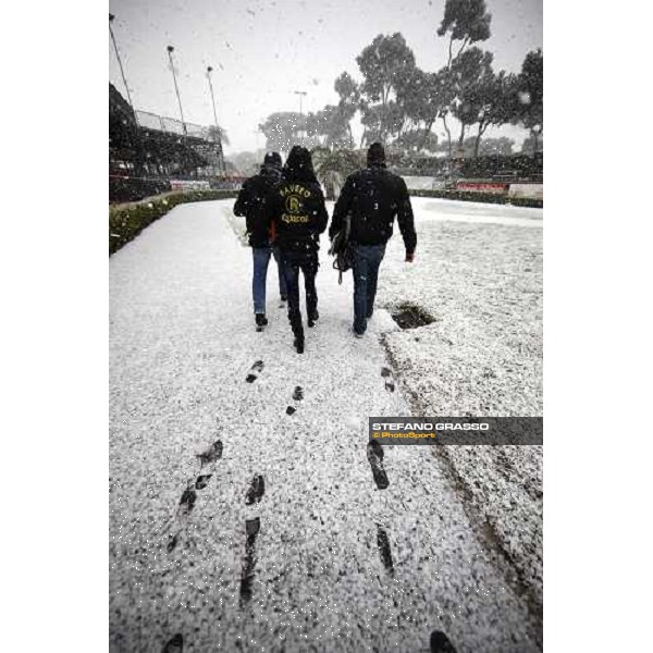 Rome Capannelle racecourse - Races cancelled ! Rome, 11th febr. 2012 ph.Stefano Grasso