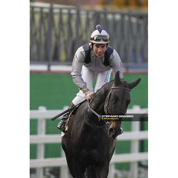 Ervan Chazelle with Suzhi wins the 64° Gran Corsa Siepi di Roma Rome, 13th febr. 2012 ph.Stefano Grasso