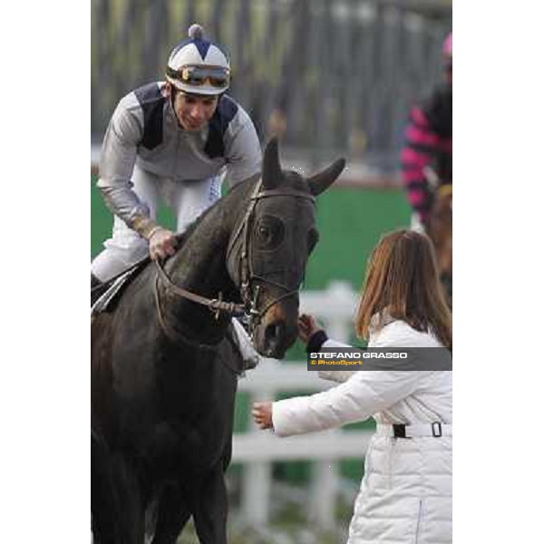 Ervan Chazelle with Suzhi wins the 64° Gran Corsa Siepi di Roma Rome, 13th febr. 2012 ph.Stefano Grasso