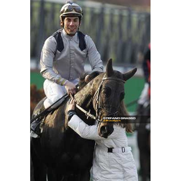 Ervan Chazelle with Suzhi wins the 64° Gran Corsa Siepi di Roma Rome, 13th febr. 2012 ph.Stefano Grasso