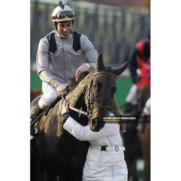 Ervan Chazelle with Suzhi wins the 64° Gran Corsa Siepi di Roma Rome, 13th febr. 2012 ph.Stefano Grasso