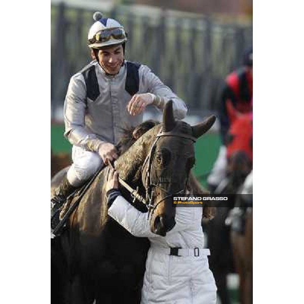 Ervan Chazelle with Suzhi wins the 64° Gran Corsa Siepi di Roma Rome, 13th febr. 2012 ph.Stefano Grasso