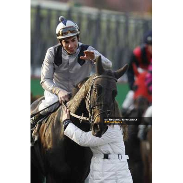 Ervan Chazelle with Suzhi wins the 64° Gran Corsa Siepi di Roma Rome, 13th febr. 2012 ph.Stefano Grasso