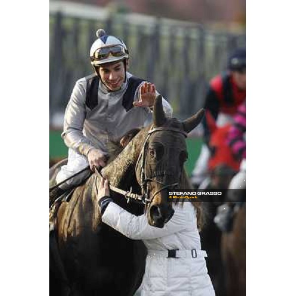 Ervan Chazelle with Suzhi wins the 64° Gran Corsa Siepi di Roma Rome, 13th febr. 2012 ph.Stefano Grasso