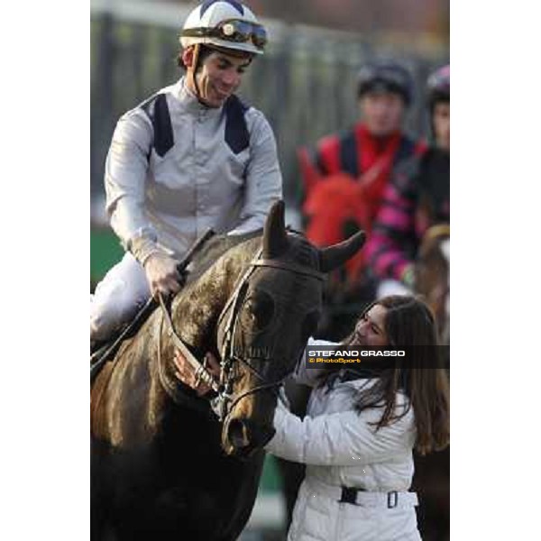 Ervan Chazelle with Suzhi wins the 64° Gran Corsa Siepi di Roma Rome, 13th febr. 2012 ph.Stefano Grasso