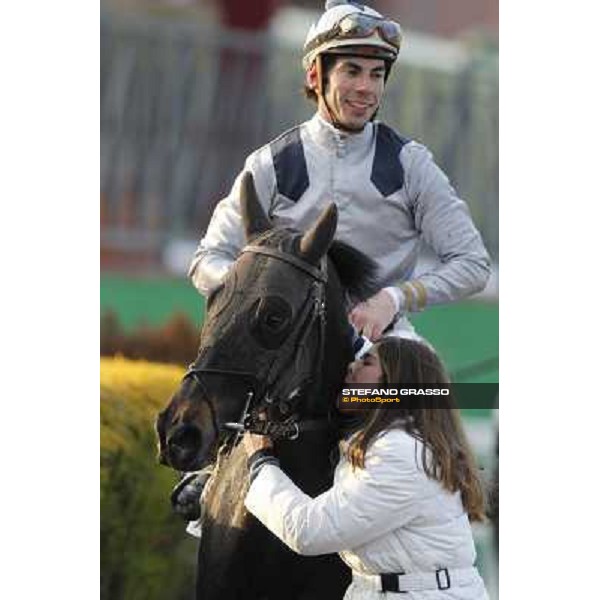 Ervan Chazelle with Suzhi wins the 64° Gran Corsa Siepi di Roma Rome, 13th febr. 2012 ph.Stefano Grasso