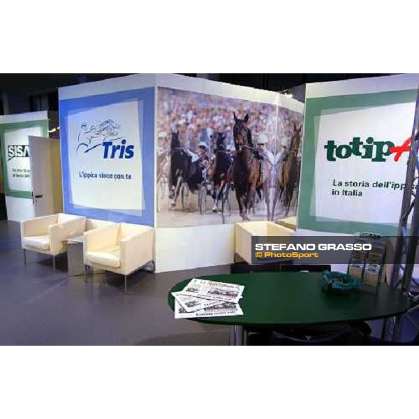 106.a Fiera Cavalli lo stand Sisal Verona, 5 novembre 2004 ph. Stefano Grasso