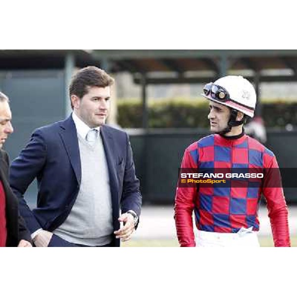 Stefano Botti and Fabio Branca Pisa - San Rossore racecourse, 4th march 2012 ph.Stefano Grasso