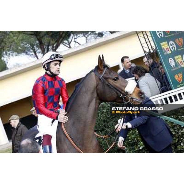 Fabio Branca on Jaalon Pisa - San Rossore racecourse, 4th march 2012 ph.Stefano Grasso