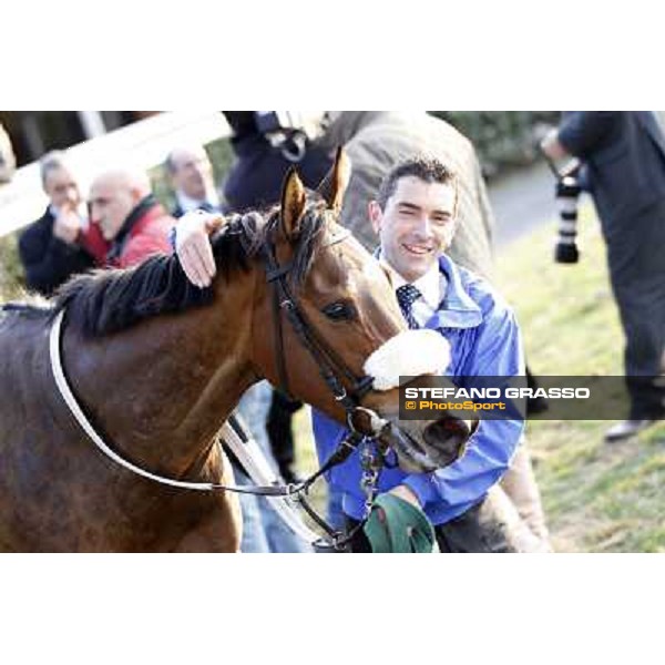 Cash Finance after winning the Premio Andreina Pisa - San Rossore racecourse, 4th march 2012 ph.Stefano Grasso