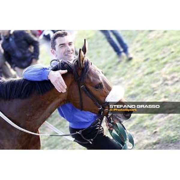 Cash Finance after winning the Premio Andreina Pisa - San Rossore racecourse, 4th march 2012 ph.Stefano Grasso