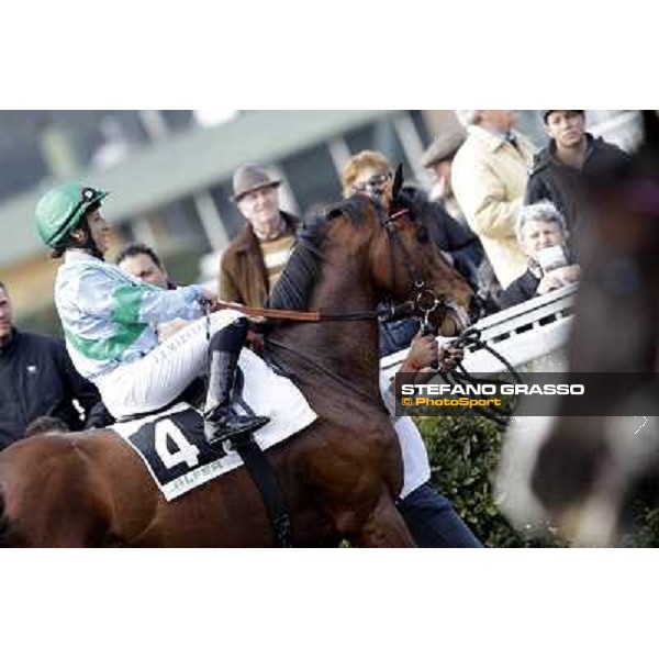 Jessica Marcialis on Morrocoy Pisa - San Rossore racecourse, 4th march 2012 ph.Stefano Grasso