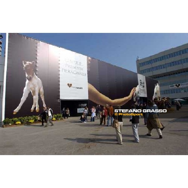 106.a Fiera Cavalli Lo stand dell\' Unire Verona, 5 novembre 2004 ph. Stefano Grasso