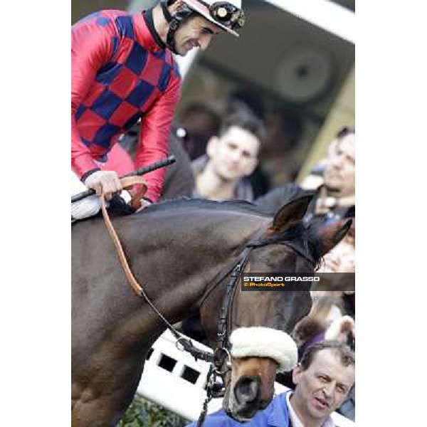 Fabio Branca on Jaalon Pisa - San Rossore racecourse, 4th march 2012 ph.Stefano Grasso