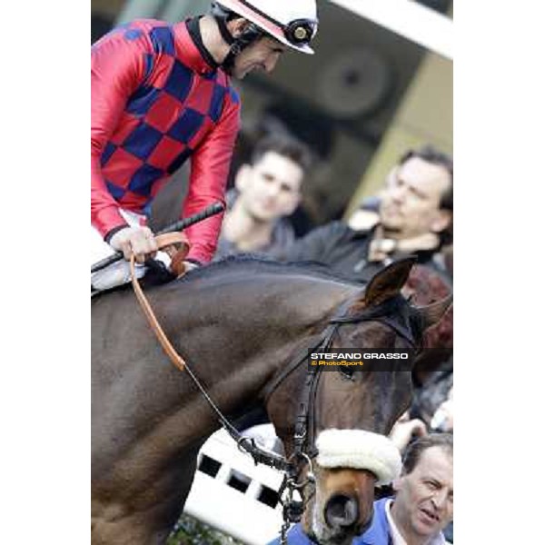 Fabio Branca on Jaalon Pisa - San Rossore racecourse, 4th march 2012 ph.Stefano Grasso