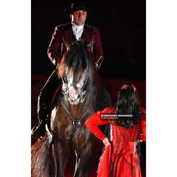 106.a Fiera Cavalli Galà d\'Oro - show equestre Verona 6 ottobre 2004 ph. Stefano Grasso