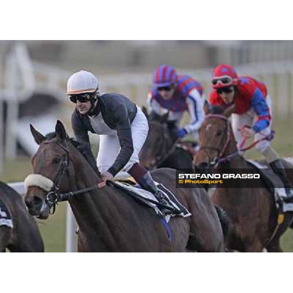 Fabio Branca on Marshade wins the Premio Federico Regoli Pisa - San Rossore racecourse, 4th march 2012 ph.Stefano Grasso