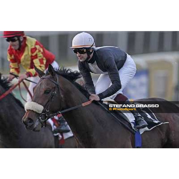 Fabio Branca on Marshade wins the Premio Federico Regoli Pisa - San Rossore racecourse, 4th march 2012 ph.Stefano Grasso