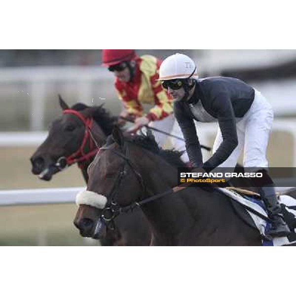 Fabio Branca on Marshade wins the Premio Federico Regoli Pisa - San Rossore racecourse, 4th march 2012 ph.Stefano Grasso