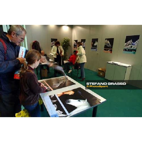 Fiera Cavalli 2004 stand Unire Verona, 6 ottobre 2004 ph. Stefano Grasso