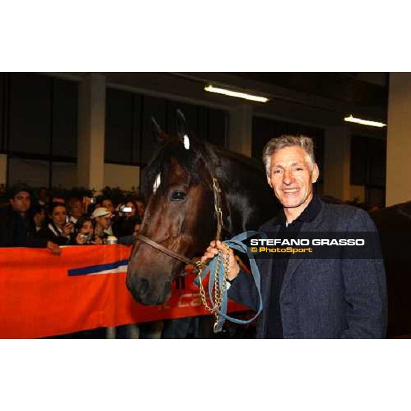 Fiera Cavalli 2004- Francesco Moser e Varenne Verona, 6 ottobre 2004 ph. Stefano Grasso