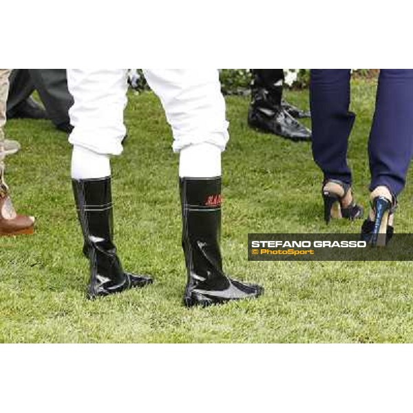 close ups in the paddock Milano - San Siro racecourse,18th march 2012 ph.Stefano Grasso